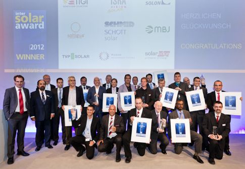 Βραβεία Intersolar 2012 σε 9 εταιρείες τριών κατηγοριών